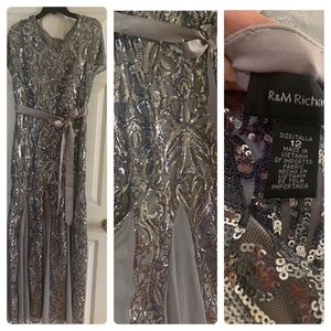 Sequence  silver gown
